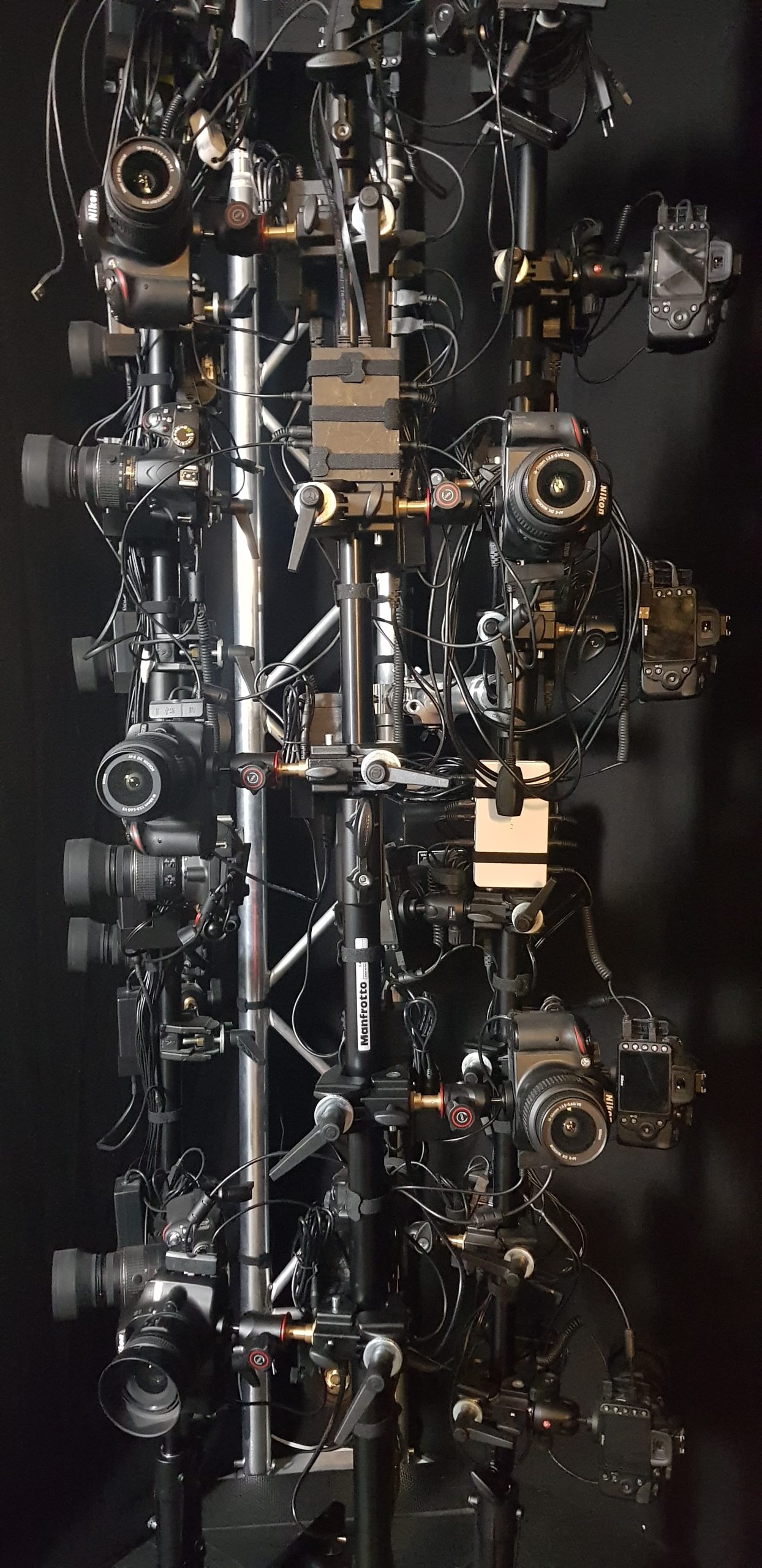 Photogrammtry 3D Scanner Camera Arrangement