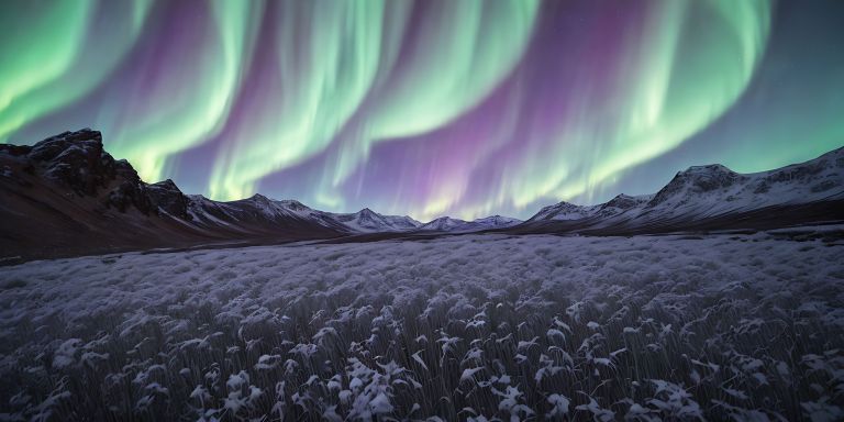02386 Aurora borealis, iceland